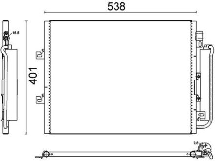 BEHR MAHLE / KNECHT AC641000S