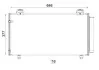 Конденсатор кондиціонера (з осушувачем) TOYOTA COROLLA 1.4-2.0D 10.01-03.08 MAHLE / KNECHT AC797000S (фото 1)