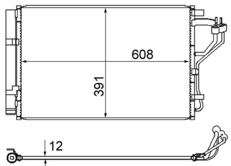 Автозапчасть MAHLE / KNECHT AC867000S