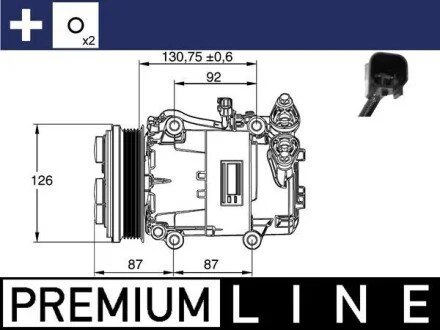 Автозапчасть MAHLE / KNECHT ACP54000P