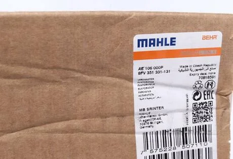 Испаритель, кондиционер MAHLE / KNECHT AE106000P
