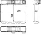 Радиатор печки BMW 3 (E46)/ X3 (E83) MAHLE / KNECHT AH87000P (фото 2)
