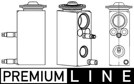 Клапан кондиционера MAHLE / KNECHT AVE77000P