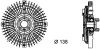 Віскомуфта вентилятора охолодження AUDI 100 C4, A6 C4, V8 2.2-4.2 12.90-12.97 CFC61000P