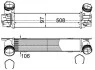 Інтеркулер BMW 1 (E81), 1 (E82), 1 (E87), 1 (E88), 3 (E90), 3 (E91), 3 (E92), 3 (E93), X1 (E84) 2.0D 06.04-06.15 MAHLE / KNECHT CI491000S (фото 1)