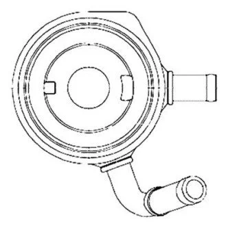 Масляный радиатор MAHLE / KNECHT CLC 195 000S