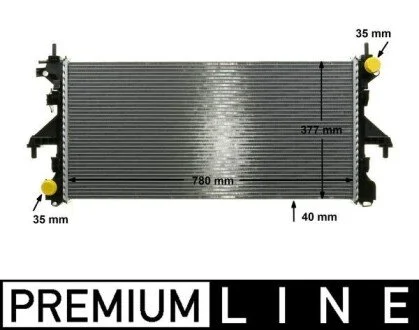 BEHR *** PREMIUM LINE *** MAHLE / KNECHT CR1069000P