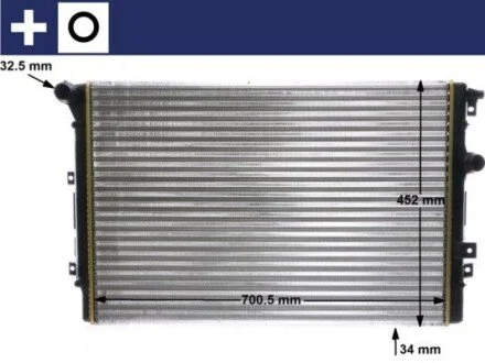 Радиатор MAHLE / KNECHT CR 2032 000S