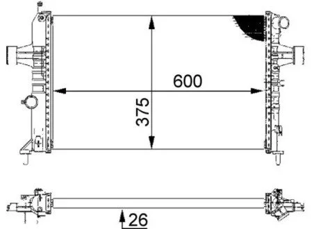 Автозапчасть MAHLE / KNECHT CR227000S