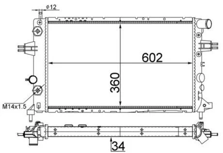 BEHR MAHLE / KNECHT CR229001S (фото 1)