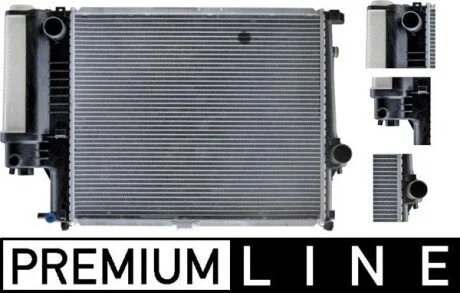 Радіатор 436 mm BMW 5 (E34) MAHLE / KNECHT CR327000P (фото 1)