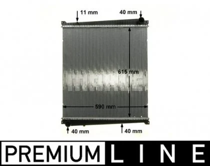 Радіатор MAHLE / KNECHT CR818000P (фото 1)