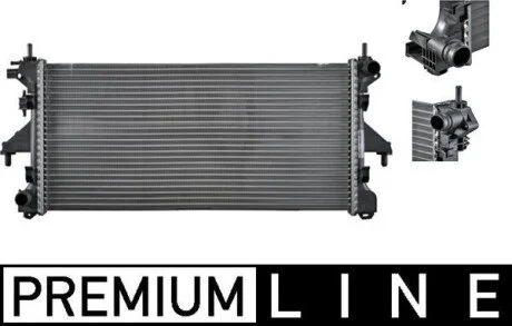 Радіатор двигуна CITROEN JUMPER II, FIAT DUCATO, PEUGEOT BOXER 2.2D/2.3D/3.0D 04.06- MAHLE / KNECHT CR880000P