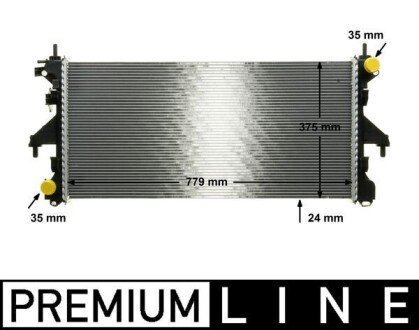 BEHR *** PREMIUM LINE *** MAHLE / KNECHT CR881000P