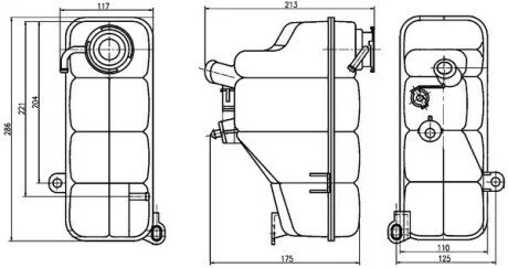 Автозапчасть MAHLE / KNECHT CRT123000S