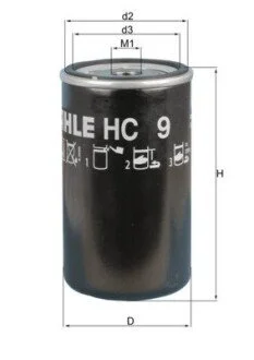 Фильтр гидравлический КПП MAHLE / KNECHT HC 9