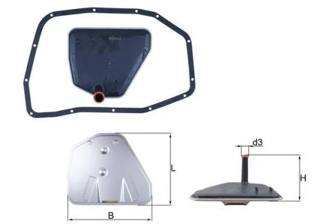Фільтр гідравлічний КПП MAHLE / KNECHT HX 233D