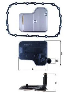 Фільтр гідравлічний КПП MAHLE / KNECHT HX 240D