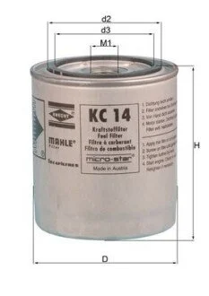 Фільтр палива MAHLE / KNECHT KC 14