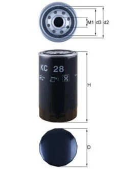 Фильтр топлива MAHLE / KNECHT KC 28