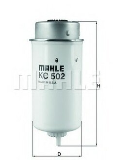 Топливный фильтр MAHLE / KNECHT KC502