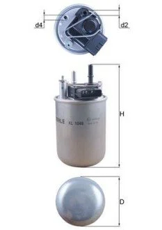 Фільтр палива MAHLE / KNECHT KL 1048