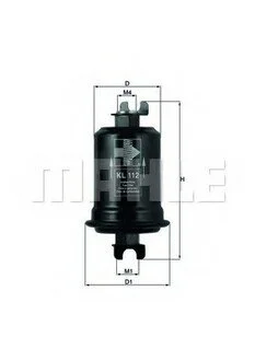 Фильтр топлива MAHLE / KNECHT KL 112
