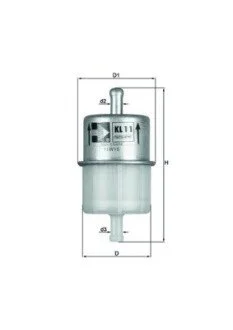 Фильтр MAHLE / KNECHT KL11OF