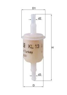 Топливный фильтр MAHLE / KNECHT KL13