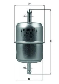 Топливный фильтр MAHLE / KNECHT KL18