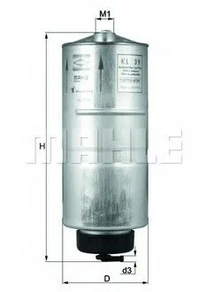 Фильтр топлива MAHLE / KNECHT KL 39
