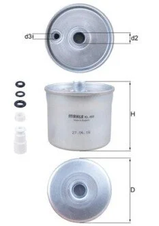 Топливный фильтр MAHLE / KNECHT KL468