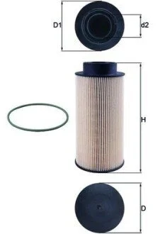 Фильтр топлива MAHLE / KNECHT KX 182/1D
