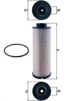 Фильтр топлива MAHLE / KNECHT KX 73/1D