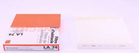 Фільтр салону Opel Astra F/G/H 96- 93182436 GENERAL MOTORS MAHLE / KNECHT LA74