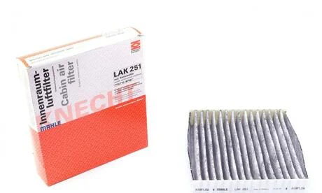 Фільтр салону KNECHT LAK 251 MAHLE / KNECHT LAK251