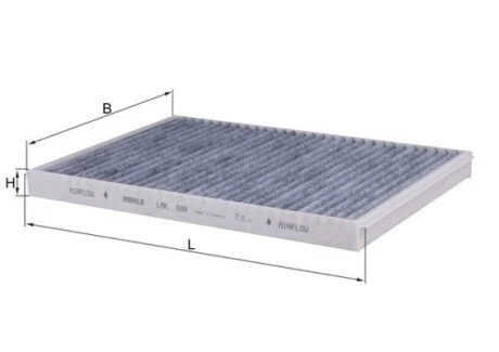 Фільтр повітря (салону) MAHLE / KNECHT LAK594 (фото 1)