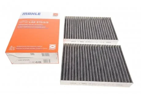 Фильтр салона MAHLE / KNECHT LAK675/2/S