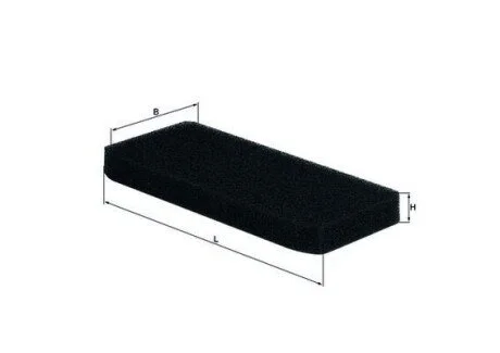 Фільтр повітря (салону) MAHLE / KNECHT LAP1