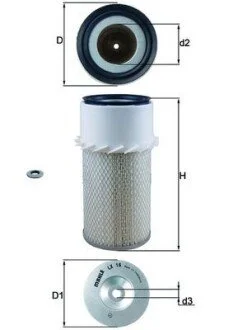 Воздушный фильтр MAHLE / KNECHT LX16