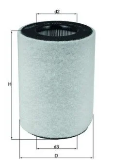 Фільтр повітряний MAHLE / KNECHT LX1792