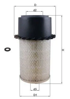 Фільтр повітряний MAHLE / KNECHT LX17