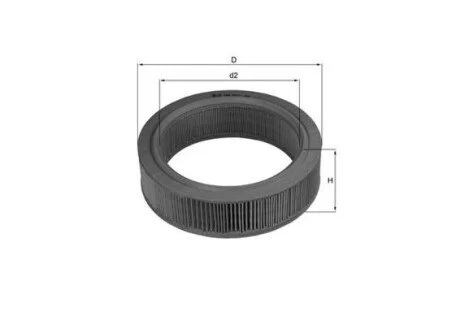 Фільтр повітряний MAHLE / KNECHT LX184