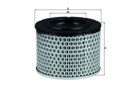 Фільтр повітряний MAHLE / KNECHT LX255
