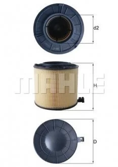 Фильтр воздуха MAHLE / KNECHT LX 4406 (фото 1)