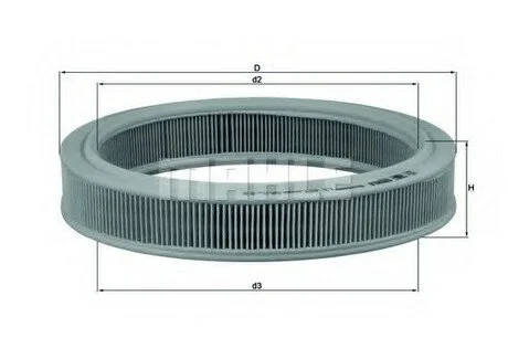 Фільтр повітряний MAHLE / KNECHT LX493