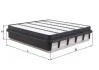 Фільтр повітря MAHLE / KNECHT LX 5055 (фото 1)