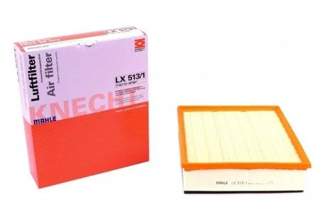 Фільтр повітряний MAHLE / KNECHT LX513/1