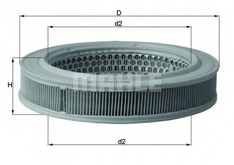 Фильтр воздуха MAHLE / KNECHT LX 552 (фото 1)