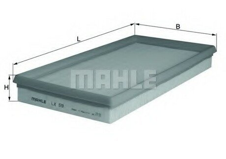 MAHLE / KNECHT LX59 (фото 1)